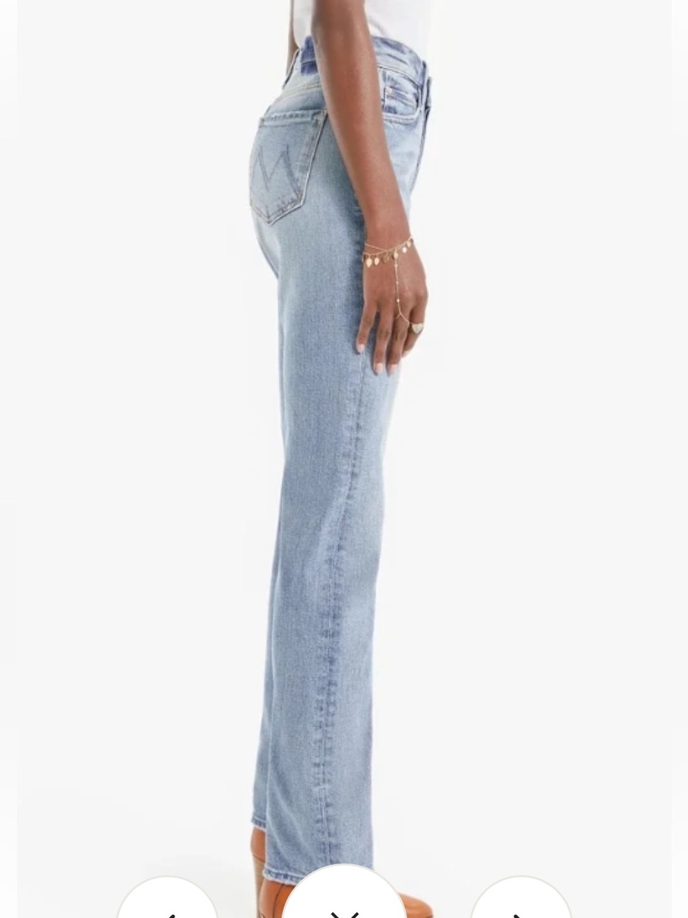 MOTHER Superior High Waisted Rider Skimp Jeans – Give It Up – Size 28 - Picture 10 of 11
